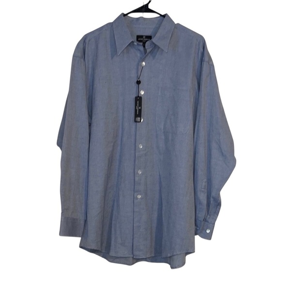 🌹NWT: HICKEY-FREEMAN SPORT BUTTON DOWN SHIRT - Picture 1 of 5